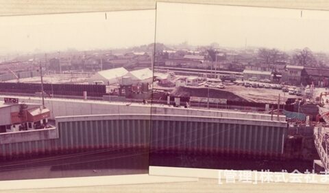 変りゆく住道駅周辺昭和52年3月-2