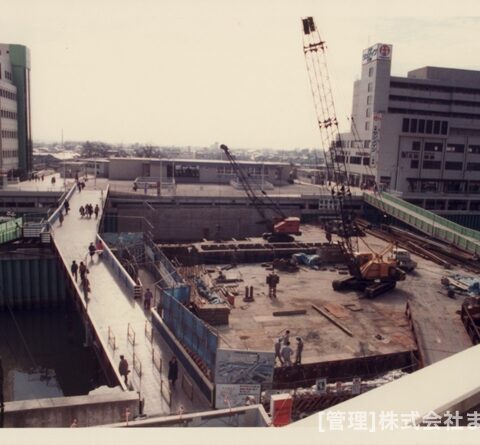 変りゆく住道駅周辺昭和55年1月-3