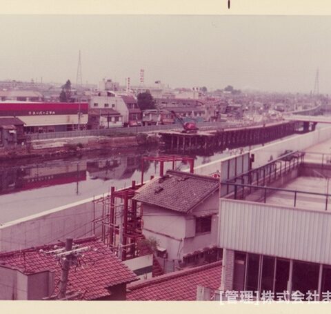 変りゆく住道駅周辺昭和50年7月-1