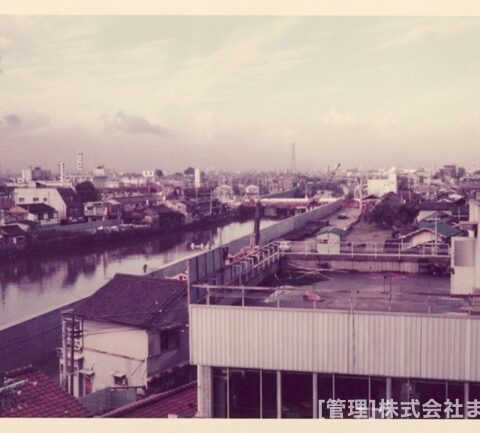 変りゆく住道駅周辺昭和49年12月-3