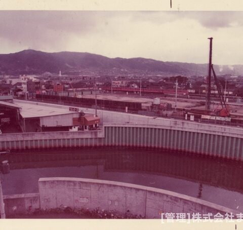 変りゆく住道駅周辺昭和52年3月-3