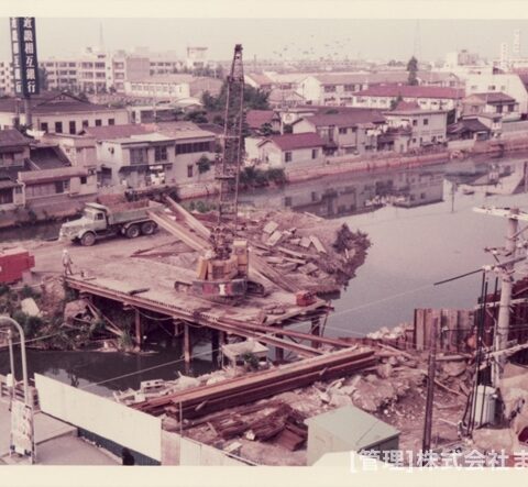 変りゆく住道駅周辺昭和49年5月-2