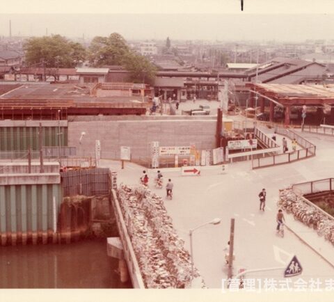 変りゆく住道駅周辺昭和53年4月-2