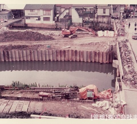 変りゆく住道駅周辺昭和49年5月-1