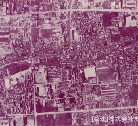 変りゆく住道駅周辺昭和48年1月-1
