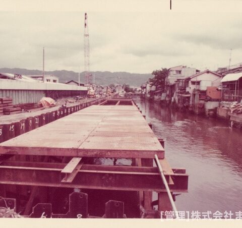 変りゆく住道駅周辺昭和51年7月-2