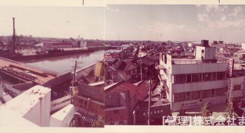 変りゆく住道駅周辺昭和51年11月-2