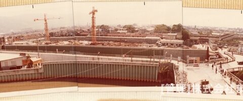 変りゆく住道駅周辺昭和52年10月-1