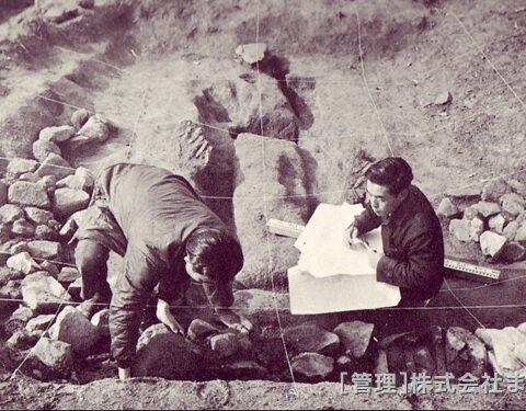 堂山古墳発掘