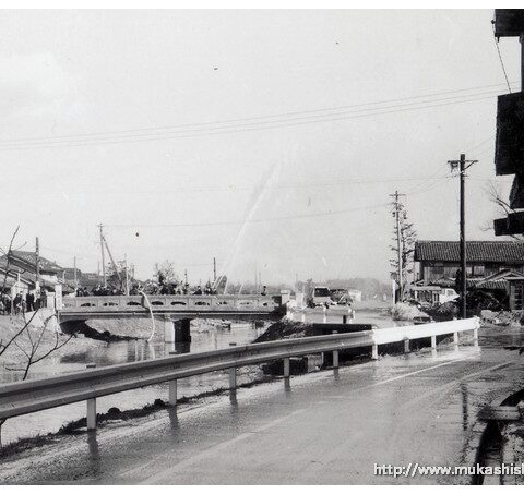 S30～40年代_消防・病院・水道2寝屋川での放水、消防団、その他13